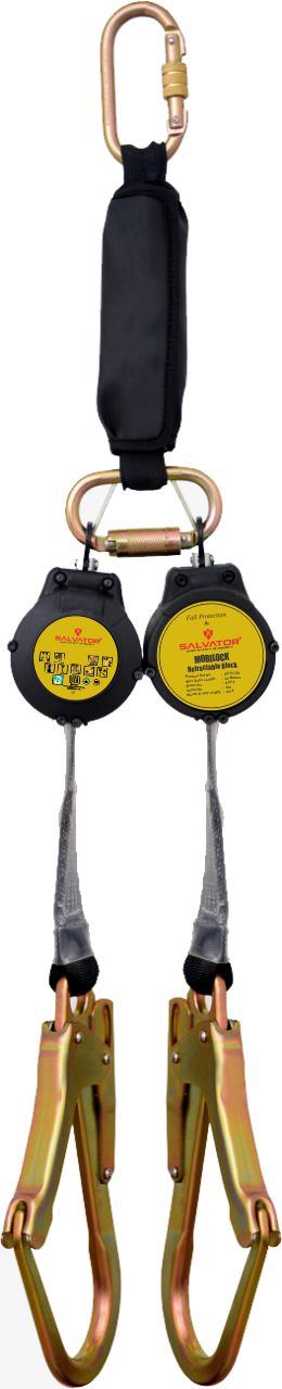 Twin Legged Retrcatable Block